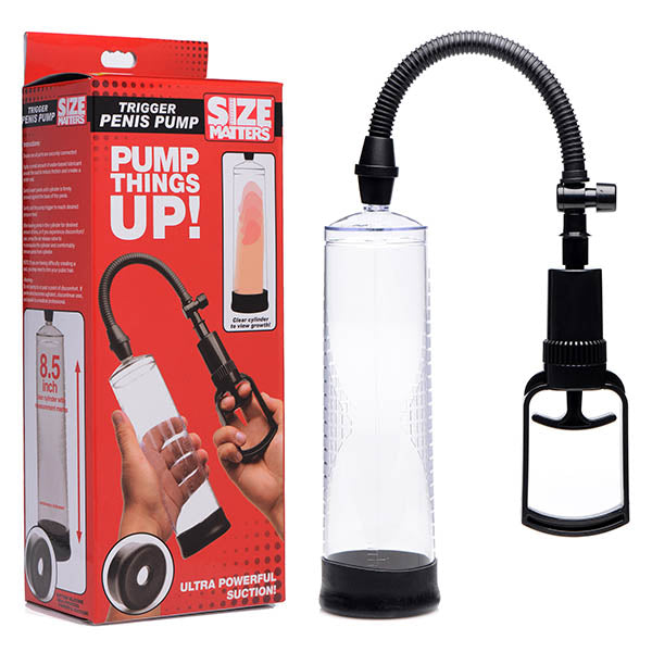 Size Matters Trigger Penis Pump - ClubX